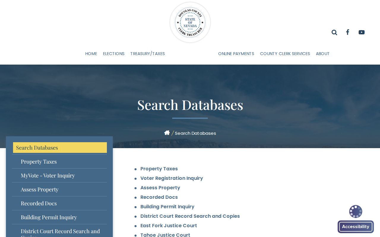 Douglas County released inmate court search paths